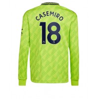 Dres Manchester United Casemiro #18 Rezervni 2022-23 Dugi Rukav